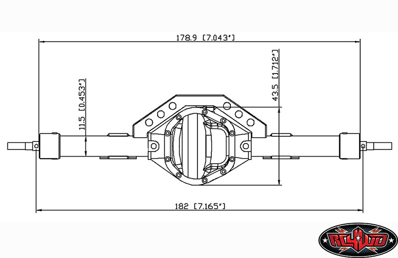 Here you can find all details on D44 Axles